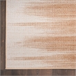 Nourison Vintage Home 6' x 9' Fabric Brown Modern Indoor Rug