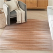 Nourison Vintage Home 5' x 7' Fabric Brown Modern Indoor Rug