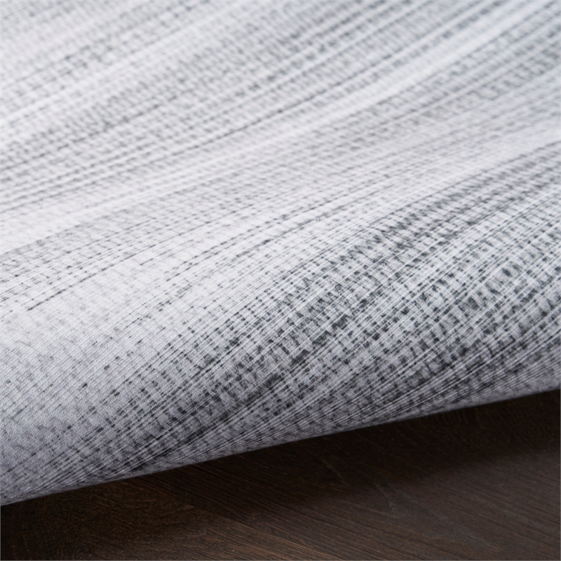 Nourison Vintage Home 6' x 9' Fabric Gray Modern Indoor Rug