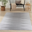 Nourison Vintage Home 6' x 9' Fabric Gray Modern Indoor Rug