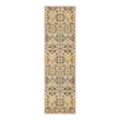 Nourison Allur 10' Runner Ivory Multicolor Fabric Bohemian Area Rug (10' Runner)