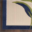 Nourison Aloha 10' x 14' Multicolor Fabric Contemporary Area Rug (10' x 14')
