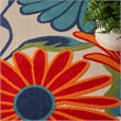 Nourison Aloha 10' x 14' Multicolor Fabric Contemporary Area Rug (10' x 14')
