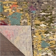 Celestial 9' x 12' Sunset/Multi-Color Fabric Modern & Contemporary Indoor Rug