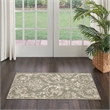 Nourison Jubilant 2' x 4' Olive Fabric Vintage Area Rug (2' x 4')