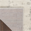 Nourison Concerto 4' x 6' Cream Gray Fabric Modern Area Rug (4' x 6')