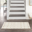 Nourison Grafix 2' x 4' Ivory Beige Fabric Bohemian Area Rug (2' x 4')