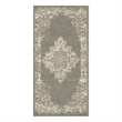 Nourison Grafix 2' x 4' Olive Fabric Vintage Area Rug (2' x 4')