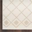 Nourison Grafix 8' Runner Ivory Beige Fabric Bohemian Area Rug (8' Runner)