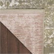 Nourison Grafix 8' Runner Olive Fabric Vintage Area Rug (8' Runner)