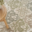 Nourison Grafix 5' x 7' Green Fabric Vintage Area Rug (5' x 7')