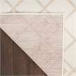 Nourison Grafix 8' x 10' Ivory Beige Fabric Bohemian Area Rug (8' x 10')
