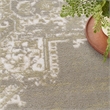 Nourison Grafix 8' x 10' Olive Fabric Vintage Area Rug (8' x 10')