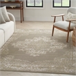 Nourison Grafix 8' x 10' Olive Fabric Vintage Area Rug (8' x 10')
