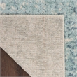 Nourison Astra Machine Washable 9' x 12' Polyester Indoor Rug in Blue Ivory