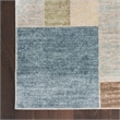 Nourison Home Astra Machine Washable 7' x 9' Blue Green Multicolor   Area Rug