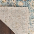 Nourison Home Astra Machine Washable 8' Runner Beige Blue Fabric Area Rug