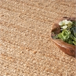 Nourison Home Natural Jute 5' x Square Natural   Area Rug