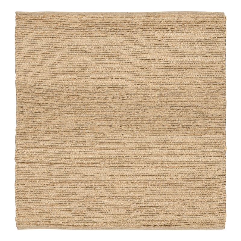 Nourison Home Natural Jute 5' x Square Natural   Area Rug