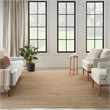 Nourison Home Natural Jute 7' x 10' Natural   Area Rug
