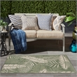 Nourison Home Garden Oasis 3' x 5' Green Ivory   Area Rug