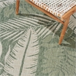 Nourison Home Garden Oasis 8' x 10' Green Ivory   Area Rug