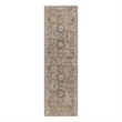 Nourison Home Oushak Home 8' Runner Rust   Area Rug