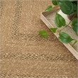 Nourison Home Natural Seagrass 4' x 6' Natural   Area Rug