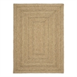Nourison Home Natural Seagrass 4' x 6' Natural   Area Rug