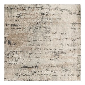 Nourison Concerto 10' x Square Beige Gray Fabric Modern Area Rug (10' Square)