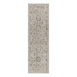 Nourison Home Oushak Home 8' Runner Cream   Area Rug