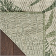 Nourison Home Garden Oasis 3' x 5' Ivory Green   Area Rug