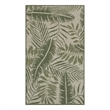 Nourison Home Garden Oasis 3' x 5' Ivory Green   Area Rug