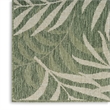 Nourison Home Garden Oasis 8' x 10' Green Ivory   Area Rug