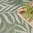 Nourison Home Garden Oasis 8' x 10' Green Ivory   Area Rug