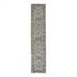Nourison Concerto 20' Runner Ivory Gray Fabric Farmhouse Area Rug (20' Runner)