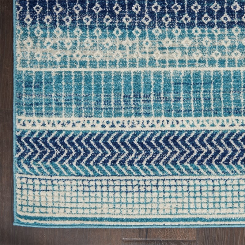 Nourison Home Passion 6' x 9' Navy Blue   Area Rug
