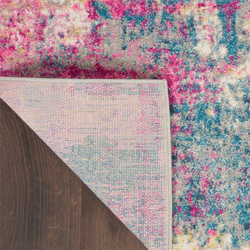 Nourison Home Passion 8' x Square Ivory Multicolor   Area Rug