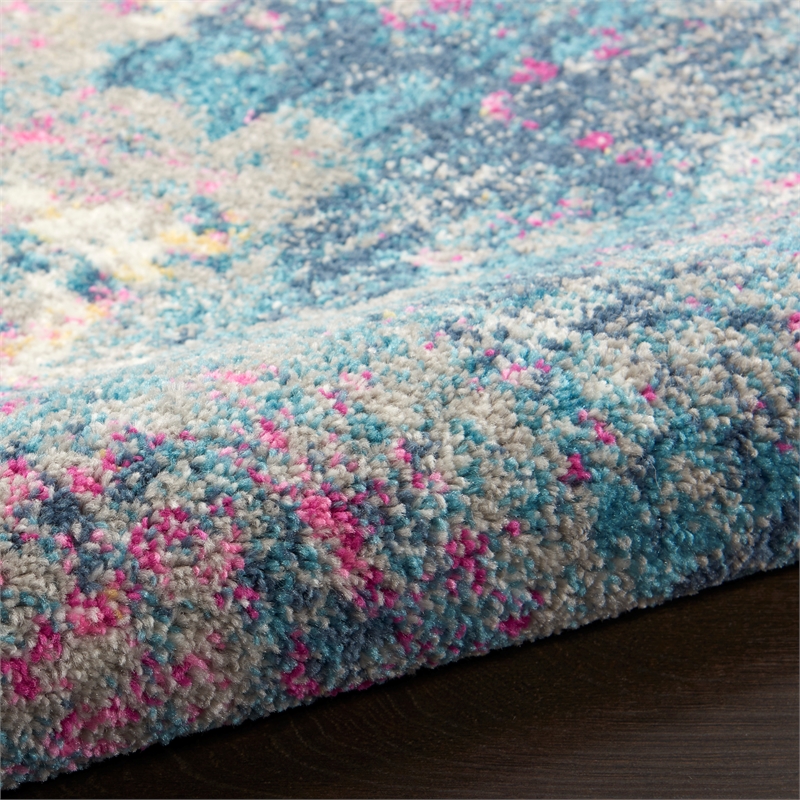 Nourison Home Passion 8' x Square Ivory Multicolor   Area Rug