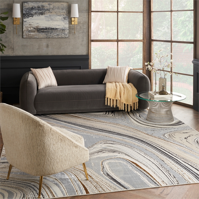 Nourison Glam 94x118