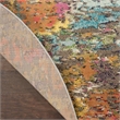 Nourison Home Celestial 8' x Round Fabric Sunset Area Rug