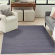 Nourison Home Washable Essentials 4' x 6' Fabric Navy Area Rug