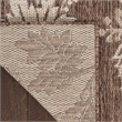 Nourison Home Garden Oasis 6' x 9' Fabric Mocha Area Rug