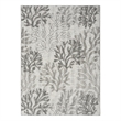 Nourison Home Garden Oasis 6' x 9' Fabric Grey Area Rug