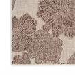Nourison Home Garden Oasis 6' x 9' Fabric Natural Area Rug
