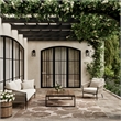 Nourison Home Garden Oasis 6' x 9' Fabric Natural Area Rug