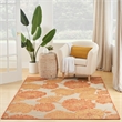 Nourison Home Garden Oasis 6' x 9' Fabric Coral Area Rug