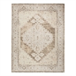 Nourison Astra Machine Washable 7' x 9' Beige Fabric Vintage Area Rug (7' x 9')