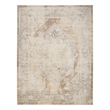 Nourison Home Astra Machine Washable 7' x 9' Fabric Beige Area Rug