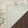Nourison Home Astra Machine Washable 7' x 9' Fabric Ivory Green Area Rug